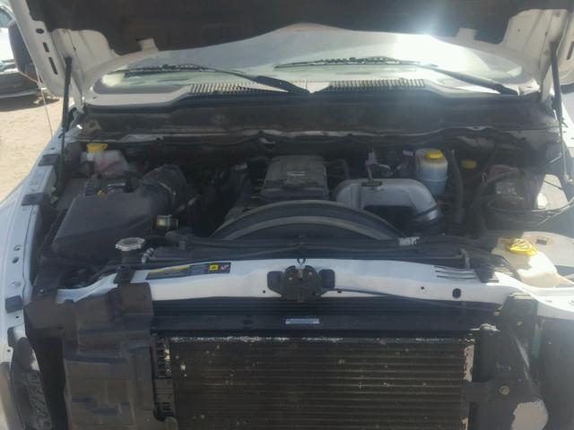 3D7KA28C74G244932 - 2004 DODGE RAM 2500 S WHITE photo 7