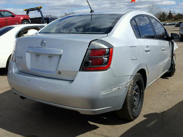 3N1AB61E38L688010 - 2008 NISSAN SENTRA 2.0 GRAY photo 4