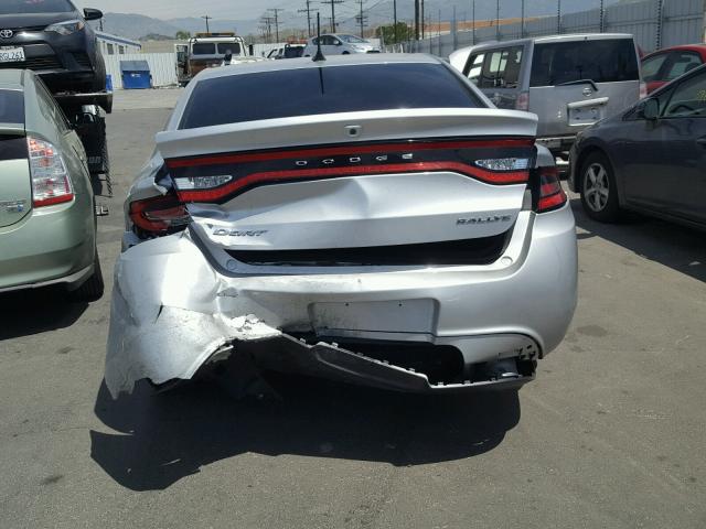 1C3CDFBA8DD154890 - 2013 DODGE DART SXT GRAY photo 9