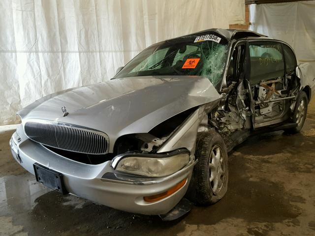 1G4CW54K514236430 - 2001 BUICK PARK AVENU SILVER photo 2