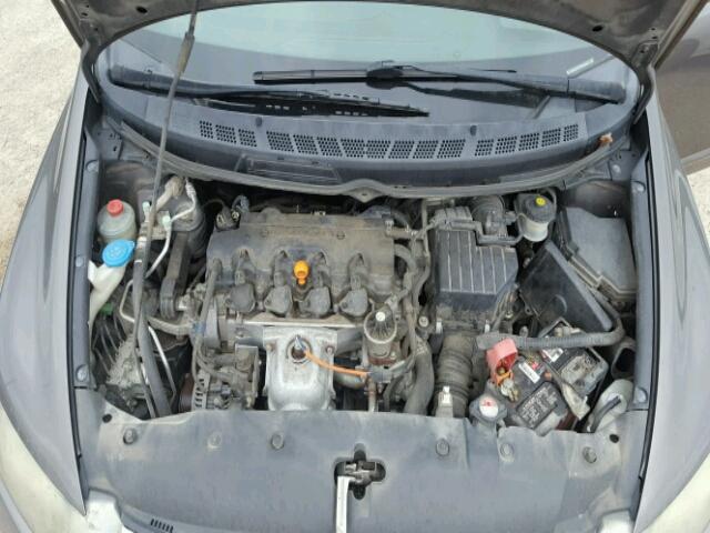 19XFA1F58AE054235 - 2010 HONDA CIVIC LX GRAY photo 7