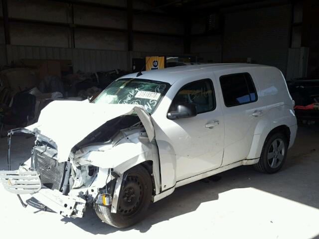 3GNCA13BX9S564216 - 2009 CHEVROLET HHR LS WHITE photo 2