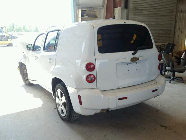 3GNCA13BX9S564216 - 2009 CHEVROLET HHR LS WHITE photo 3
