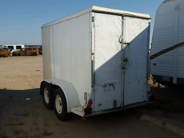 47ZFB10178X056141 - 2008 PACE TRAILER WHITE photo 3