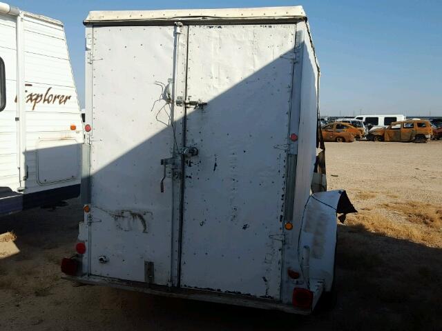 47ZFB10178X056141 - 2008 PACE TRAILER WHITE photo 6