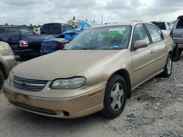 1G1NE52J22M568829 - 2002 CHEVROLET MALIBU LS GOLD photo 2