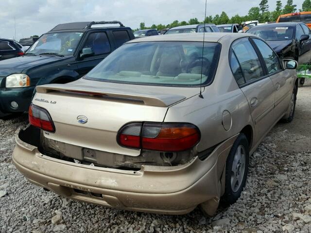 1G1NE52J22M568829 - 2002 CHEVROLET MALIBU LS GOLD photo 4