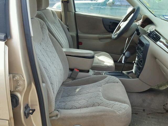 1G1NE52J22M568829 - 2002 CHEVROLET MALIBU LS GOLD photo 5