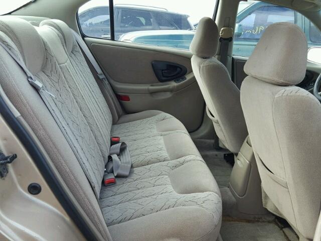 1G1NE52J22M568829 - 2002 CHEVROLET MALIBU LS GOLD photo 6