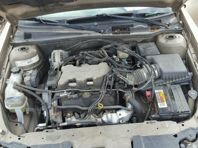 1G1NE52J22M568829 - 2002 CHEVROLET MALIBU LS GOLD photo 7