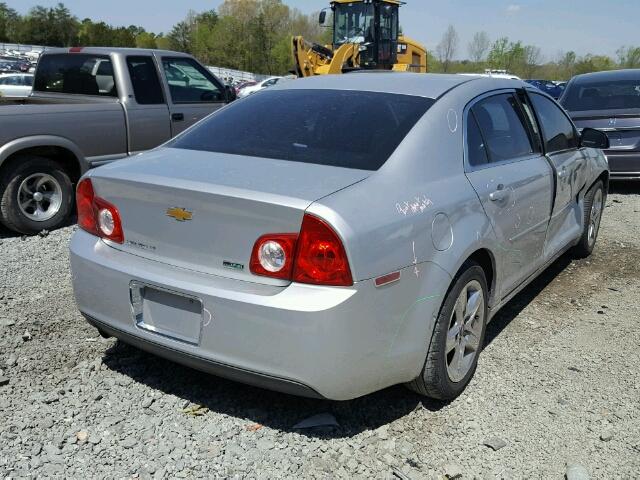 1G1ZC5E07AF167807 - 2010 CHEVROLET MALIBU 1LT 银色 照片 4