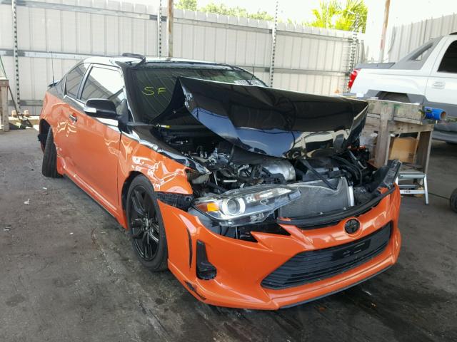 JTKJF5C76FJ007491 - 2015 TOYOTA SCION TC 双色 照片 1