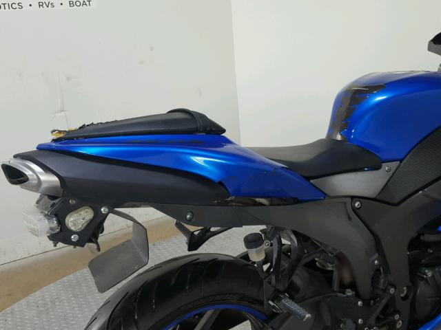 JKAZX4P168A043590 - 2008 KAWASAKI ZX600 P BLUE photo 17