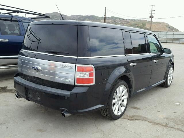 2FMHK6DT9ABA71679 - 2010 FORD FLEX LIMIT BLACK photo 4