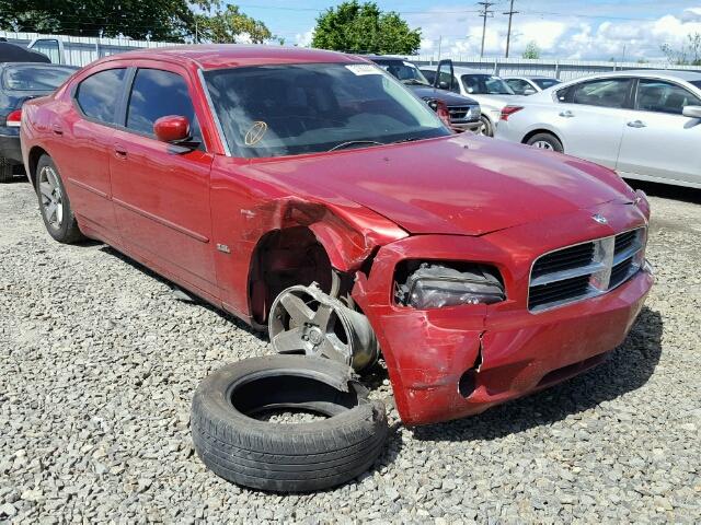 2B3CA3CV1AH216733 - 2010 DODGE CHARGER SX RED photo 1