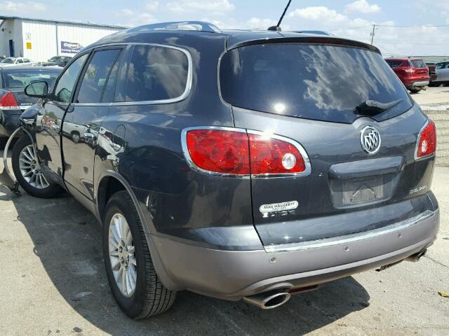 5GAKRCED5CJ371148 - 2012 BUICK ENCLAVE ნაცრისფერი ფოტო 3