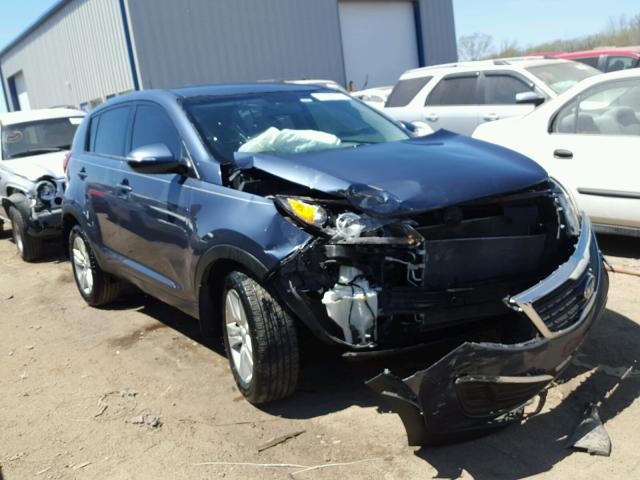 KNDPB3A22C7248921 - 2012 KIA SPORTAGE B BLUE photo 1