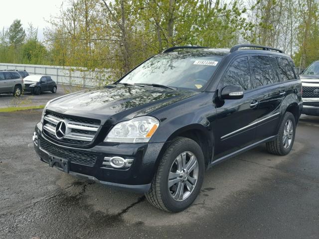 4JGBF22E57A244965 - 2007 MERCEDES-BENZ GL 320 CDI BLACK photo 2