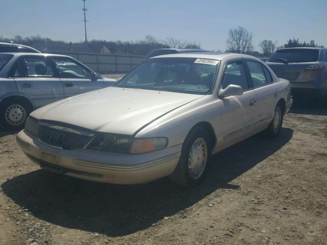 1LNLM97V7TY726933 - 1996 LINCOLN CONTINENTA BEIGE photo 2