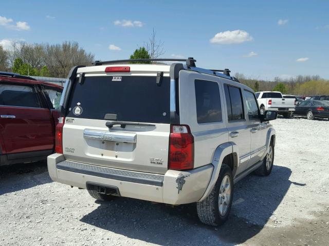 1J8HG58266C363727 - 2006 JEEP COMMANDER SILVER photo 4