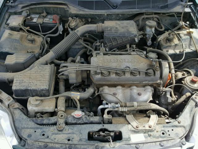 2HGEJ6614YH543270 - 2000 HONDA CIVIC BASE GREEN photo 7