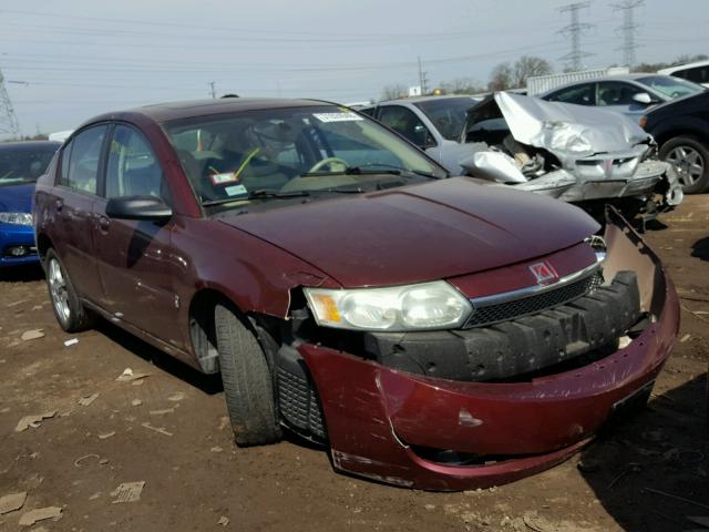 1G8AL52F13Z163986 - 2003 SATURN ION LEVEL მუქწითელი ფოტო 1