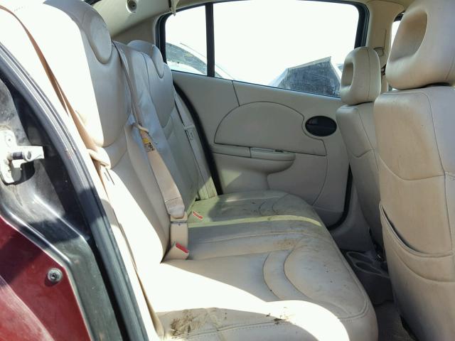 1G8AL52F13Z163986 - 2003 SATURN ION LEVEL მუქწითელი ფოტო 6