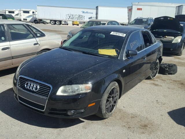 WAUAF78E67A114971 - 2007 AUDI A4 2 BLACK photo 2