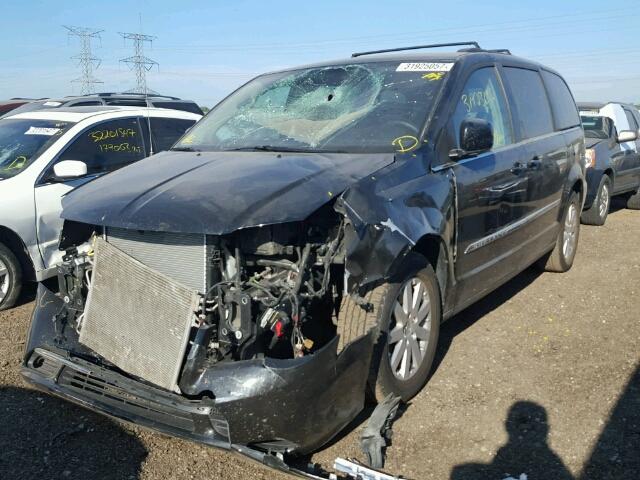 2C4RC1BGXGR213522 - 2016 CHRYSLER TOWN & COU BLACK photo 2