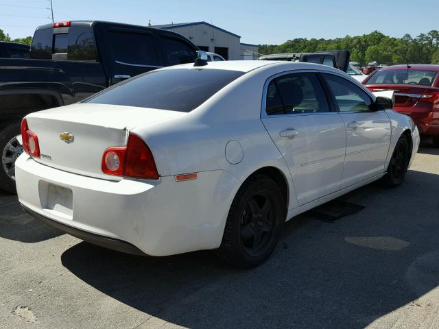 1G1ZB5E07CF110366 - 2012 CHEVROLET MALIBU LS 白色 照片 4