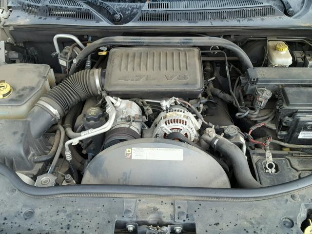 1J8HG48N37C577595 - 2007 JEEP COMMANDER TAN photo 7