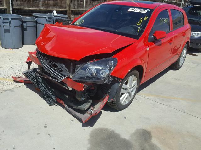 W08AR671385084382 - 2008 SATURN ASTRA XE RED photo 2