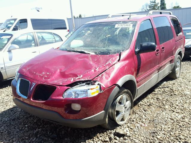 1GMDV33L65D272462 - 2005 PONTIAC MONTANA SV MAROON photo 2