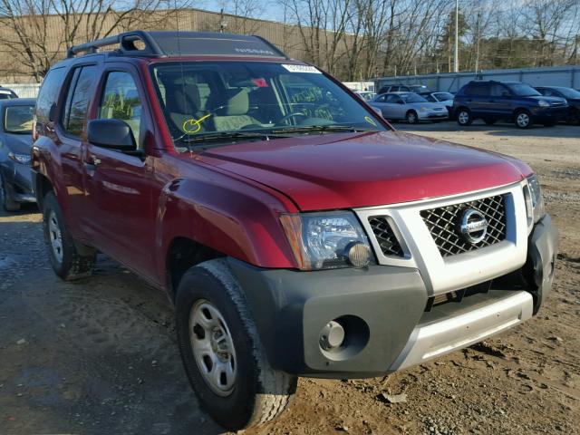 5N1AN0NW3EN810795 - 2014 NISSAN XTERRA X BURGUNDY photo 1