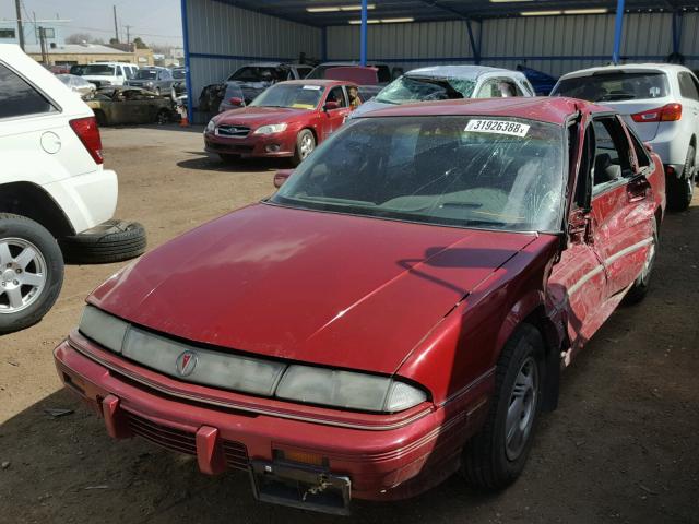 1G2WJ52M0RF286855 - 1994 PONTIAC GRAND PRIX 红色 照片 2