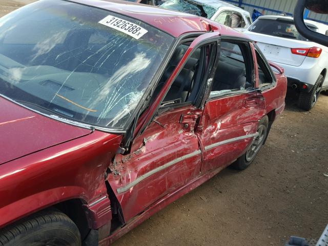 1G2WJ52M0RF286855 - 1994 PONTIAC GRAND PRIX 红色 照片 9