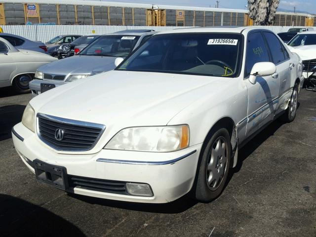 JH4KA9667YC007963 - 2000 ACURA 3.5RL WHITE photo 2