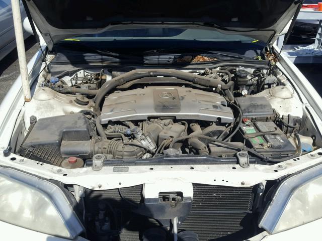 JH4KA9667YC007963 - 2000 ACURA 3.5RL WHITE photo 7