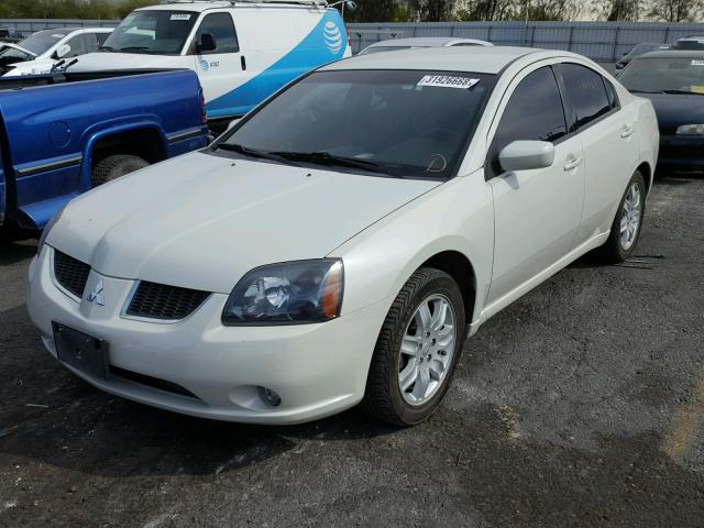 4A3AB36F56E072848 - 2006 MITSUBISHI GALANT ES WHITE photo 2