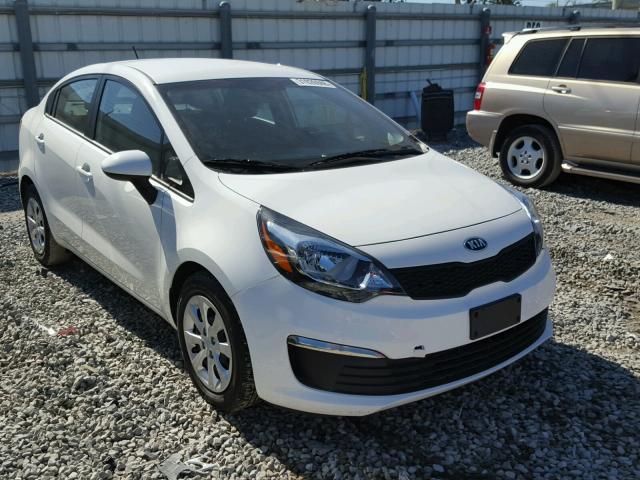 KNADM4A39G6689501 - 2016 KIA RIO LX Սպիտակ լուսանկար 1