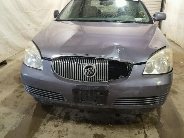 1G4HD57277U130903 - 2007 BUICK LUCERNE CX GRAY photo 9