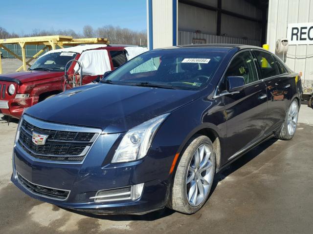 2G61V5S89G9198067 - 2016 CADILLAC XTS VSPORT BLUE photo 2