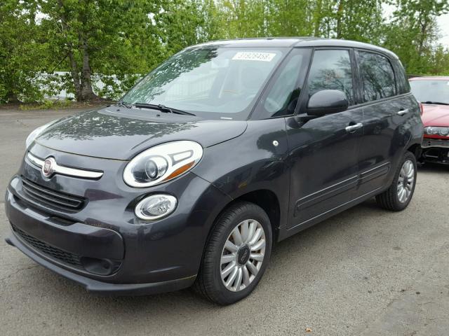 ZFBCFABH2EZ024259 - 2014 FIAT 500L EASY BLACK photo 2