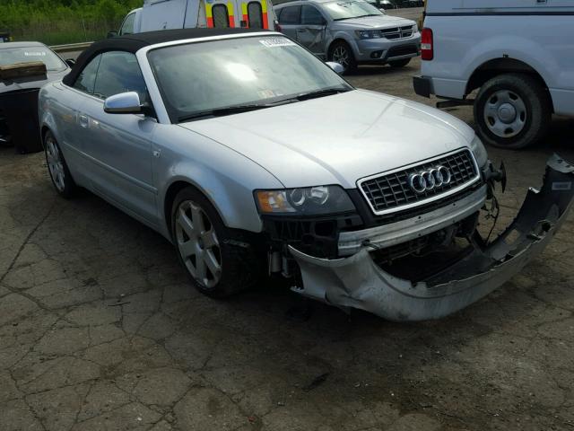 WUARL48H15K902462 - 2005 AUDI S4 QUATTRO SILVER photo 1