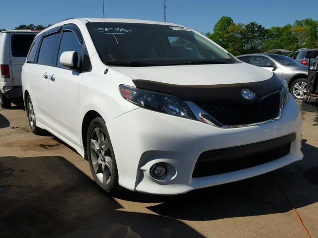 5TDXK3DC8DS377547 - 2013 TOYOTA SIENNA SPO WHITE photo 1