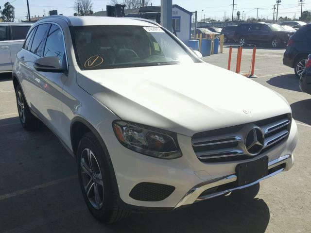 WDC0G4JB0JV023716 - 2018 MERCEDES-BENZ GLC 300 WHITE photo 1