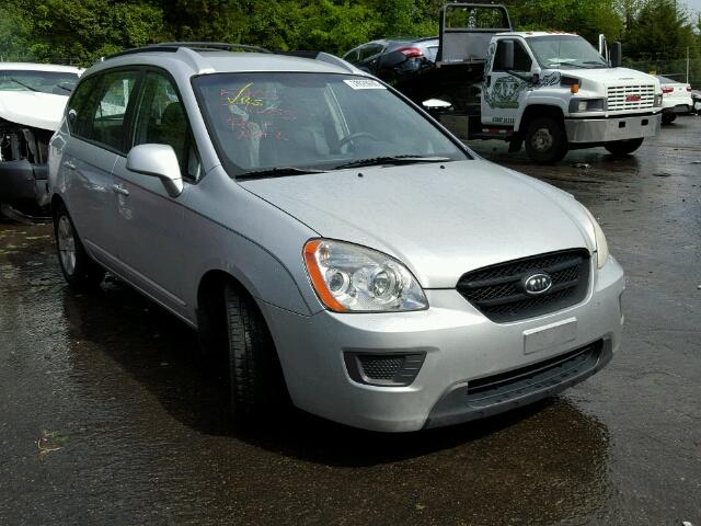 KNAFG526977050964 - 2007 KIA RONDO LX SILVER photo 1