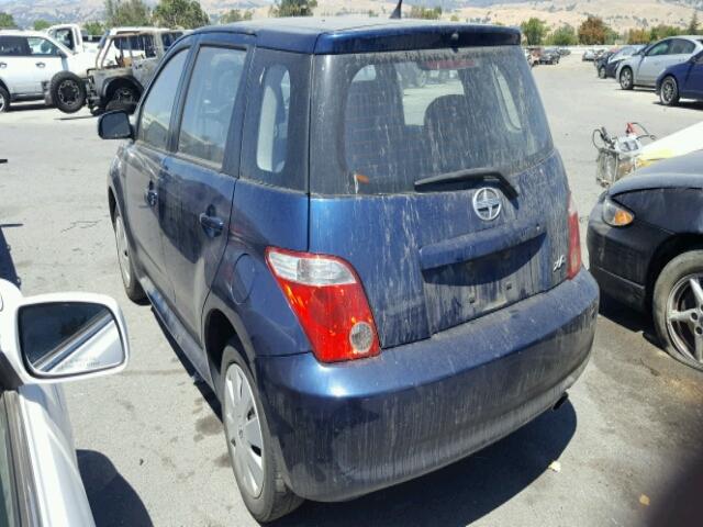 JTKKT624360157851 - 2006 TOYOTA SCION XA BLUE photo 3