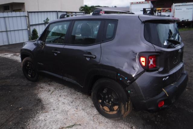 ZACCJBAT5GPC79187 - 2016 JEEP RENEGADE S GRAY photo 3