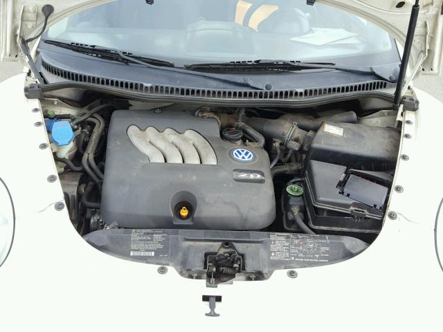 3VWCK21C02M400228 - 2002 VOLKSWAGEN NEW BEETLE 白色 照片 7